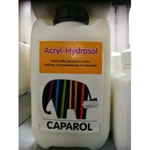 Fondo acrilico trasparente per esterni ed interni acryl hydrosol 5 litri