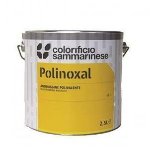 Polinoxal fondo antiruggine grigio 0,5 litri