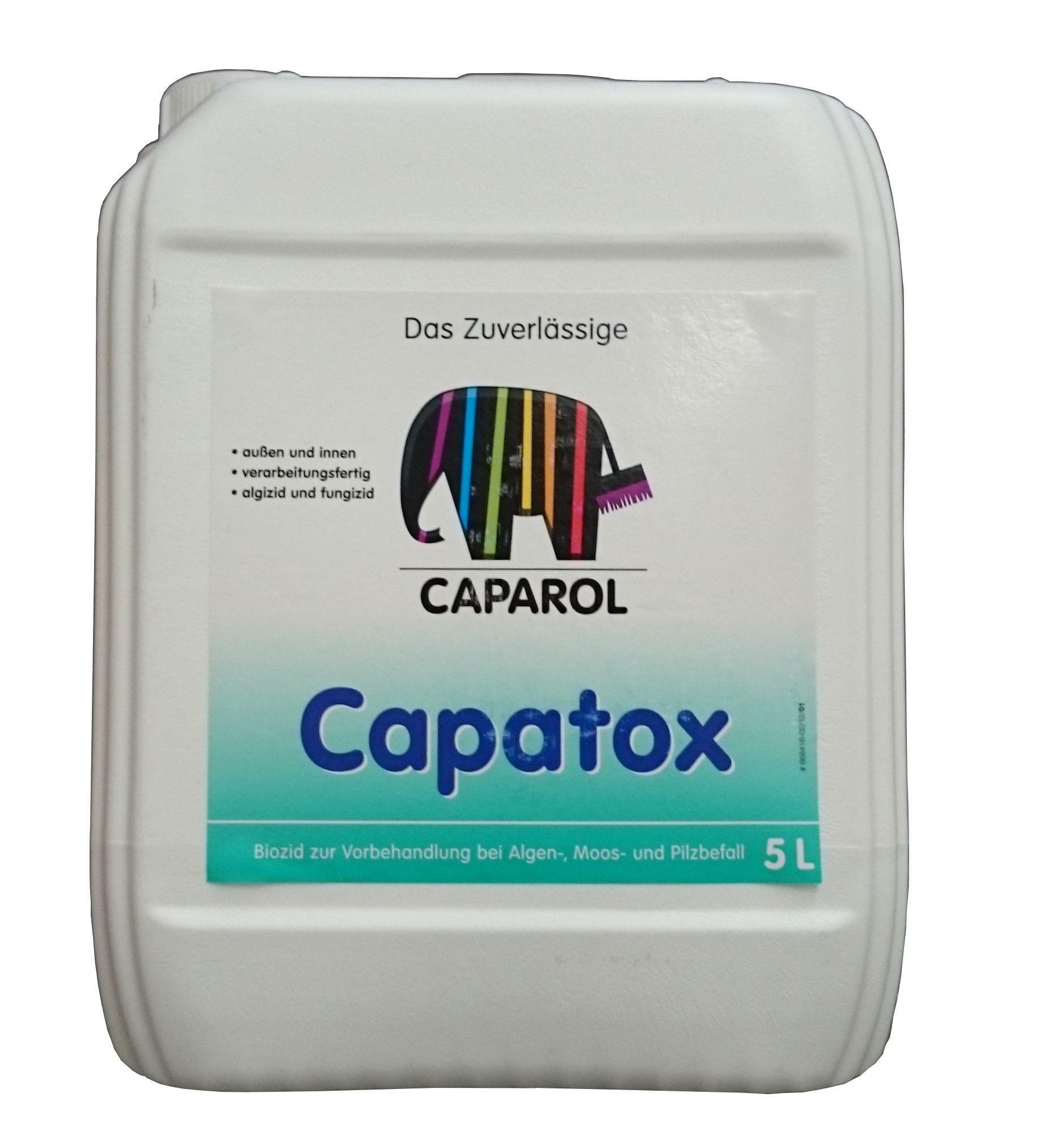 caparol caparol capatox  5 litri disinfettante e antimuffa per pareti interne ed esterne
