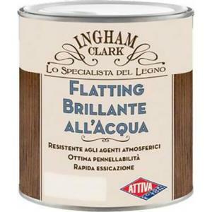 Ingham clark flatting per legno brillante all'acqua 0,750 lt