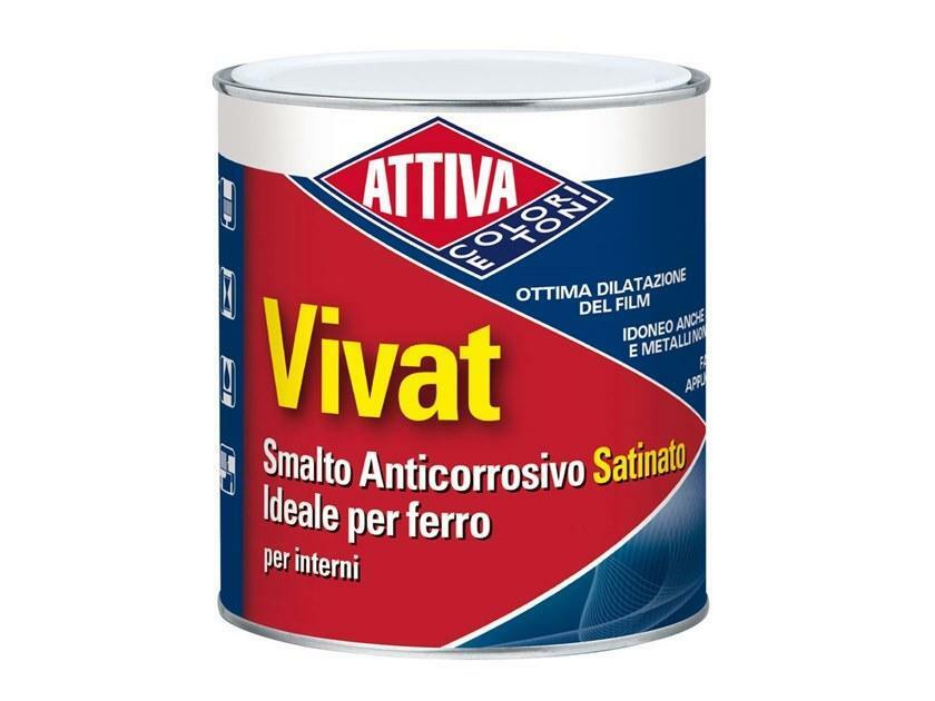 Vivat smalto sintetico anticorrrosivo colore nero 0,75 Lt