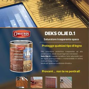 Owatrol deks olje d.1 10 lt