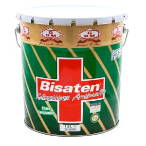 Bisaten opaca 13 lt pittura sanigenica opaca antimuffa