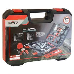 Kit valigetta con utensili 107 pz