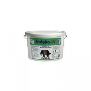 Indeko w bianco 5 lt pittura opaca speciale con elevata azione preservante del film da muffe e parassiti dei muri