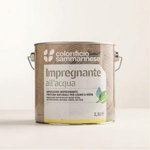 Sanolegno impregnante cerato colore noce chiaro 2,5 lt