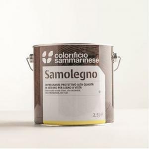 Samolegno impregnante colore noce scuro 5 litri