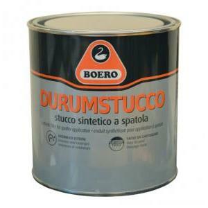 Durumstucco per ferro e legno bianco 1/2 litro