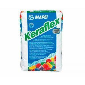 Keraflex grigio 25 kg adesivo cementizio per piastrelle di ceramica