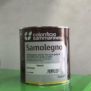 Samolegno noce scuro 0,75 lt impregnante per legno