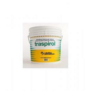 Traspirol bianco 5 lt idropittura murale traspirante speciale per cucine e bagni.