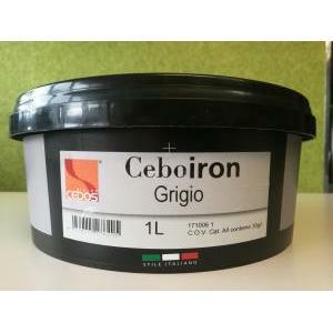 Ceboiron grigio 1 lt finitura acrilica all'acqua decorativa