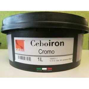 Ceboiron cromo 1 lt finitura effetto micaceo e perlescente