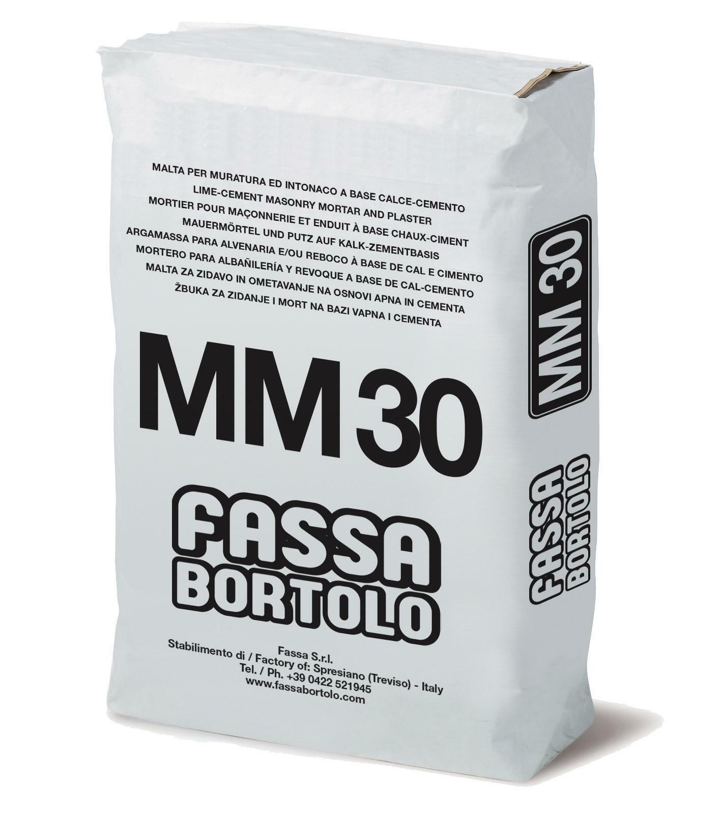 fassa fassa mm 30 malta secca 25 kg bc=56 pz cod.1611