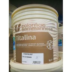 Titalina blu oltremare 5 lt idropittura superlavabile extra