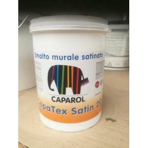 Capatex satin 20 bianco/base 1 1 lt  idrosmalto murale satinato per interni