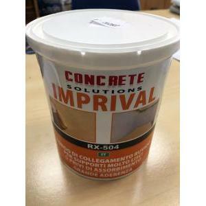 Stucco rx-504 imprival fondo di collegamento ruvido per supporti molto lisci 1 kg