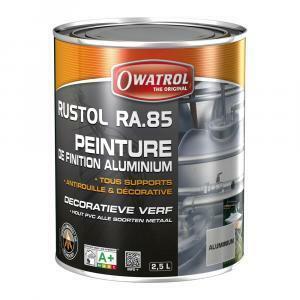 Ra 85 2,5 litri pittura antiruggine e decorativa colore alluminio