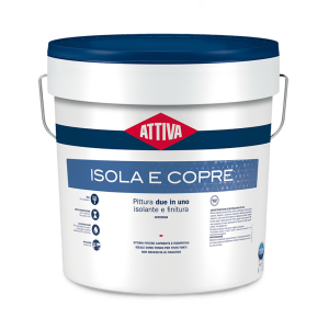 Pittura per interno isola e copre bianco/base 5 lt